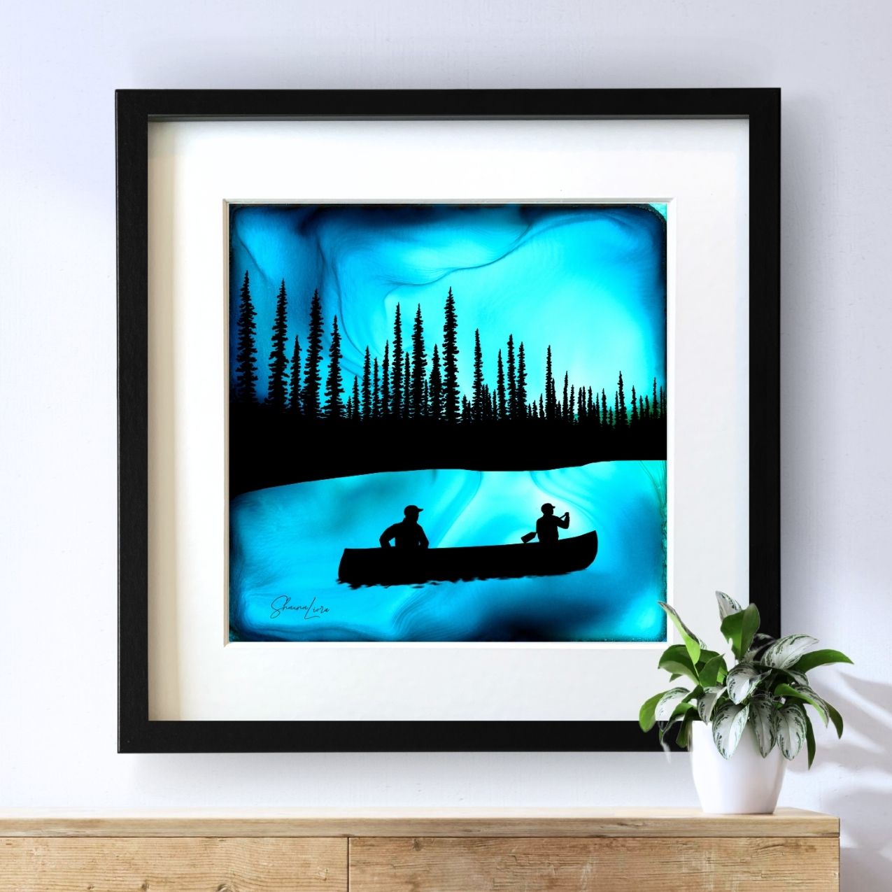 Into The North - Fire Art Print