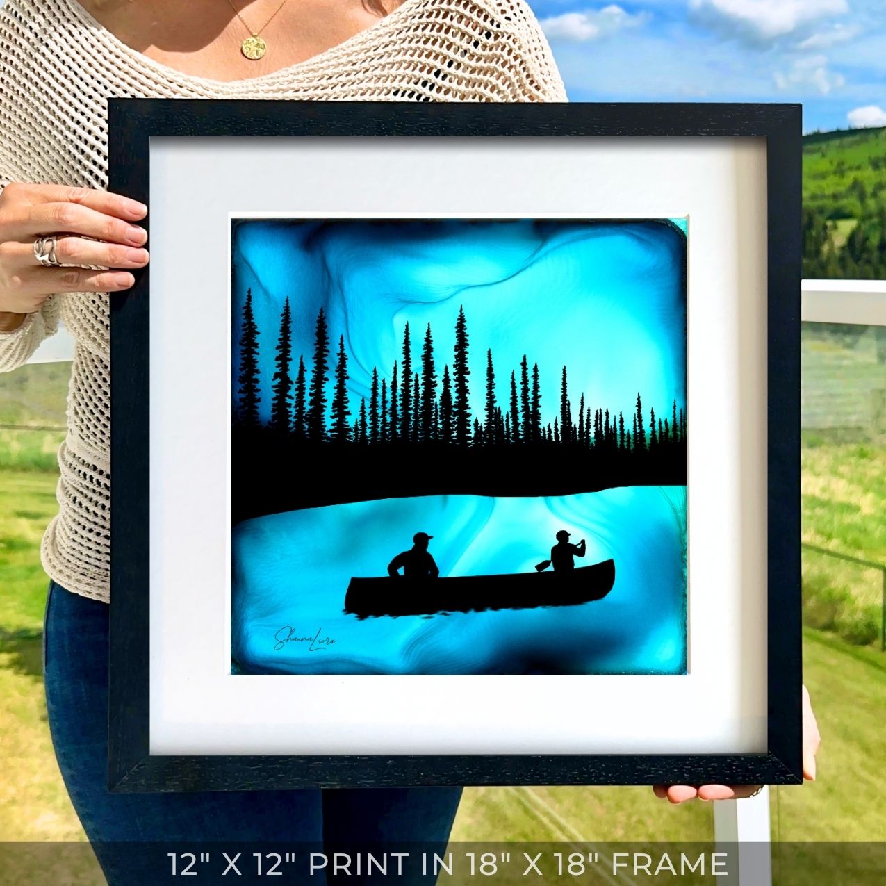 Into The North - Fire Art Print