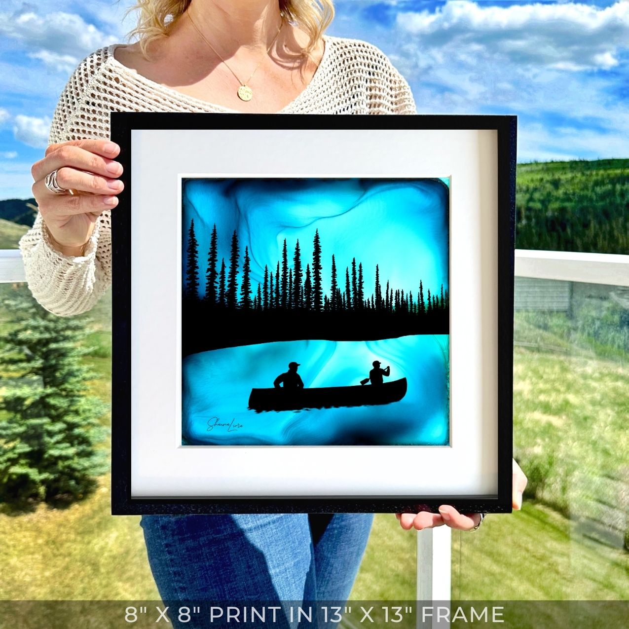 Into The North - Fire Art Print