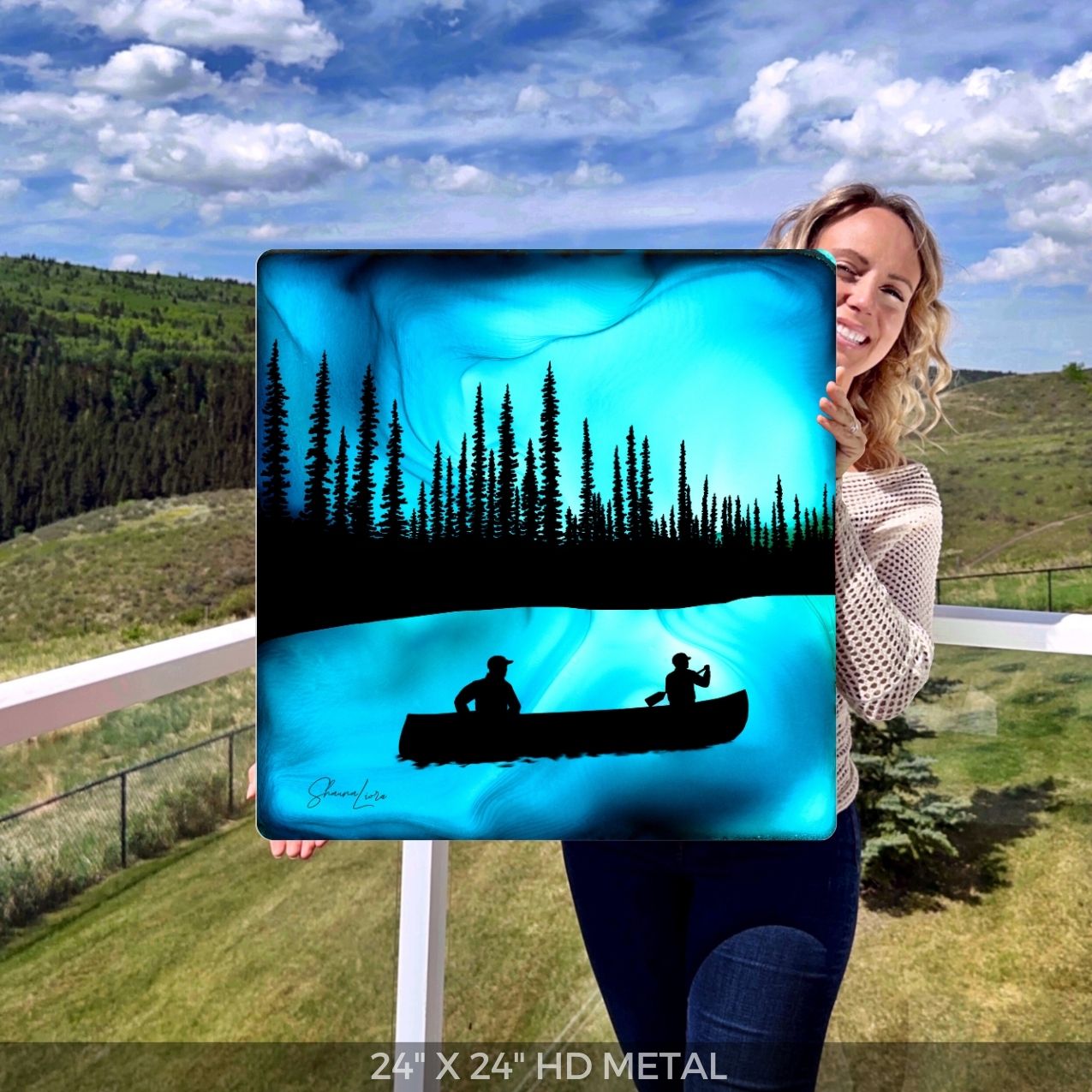 Into The North - Fire Art Print