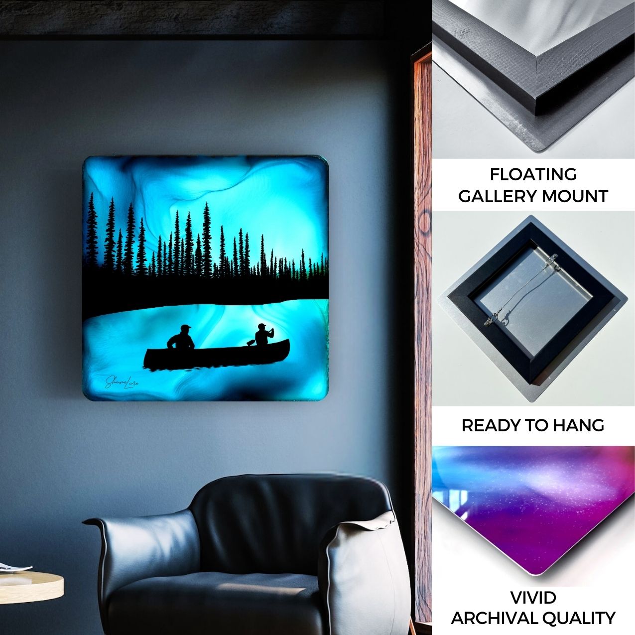 Into The North - Fire Art Print