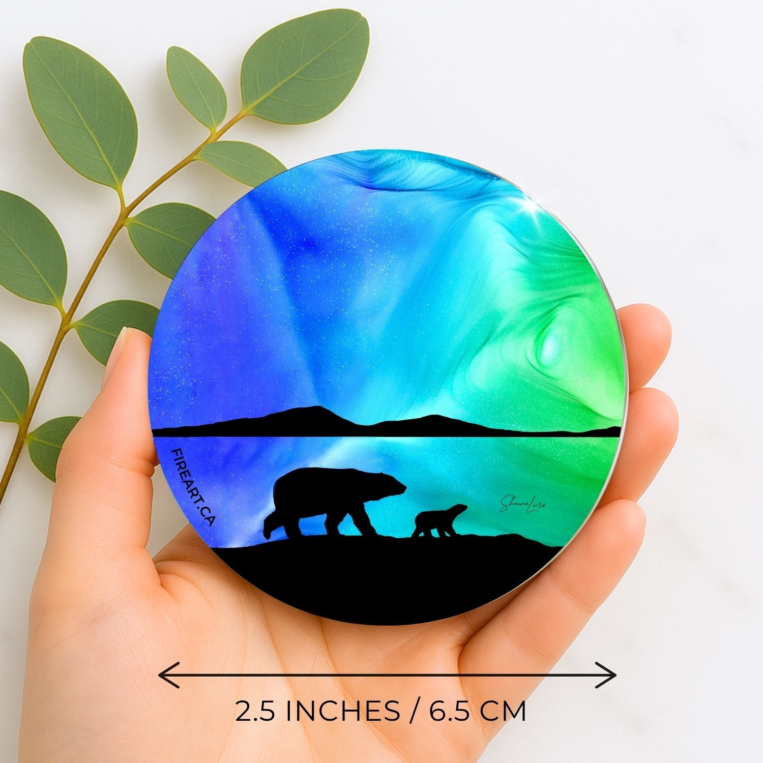 Into The Polar Night: 2-in-1 Ornament/Magnet
