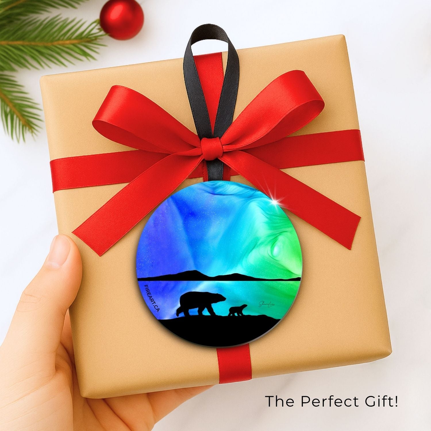 Into The Polar Night: 2-in-1 Ornament/Magnet