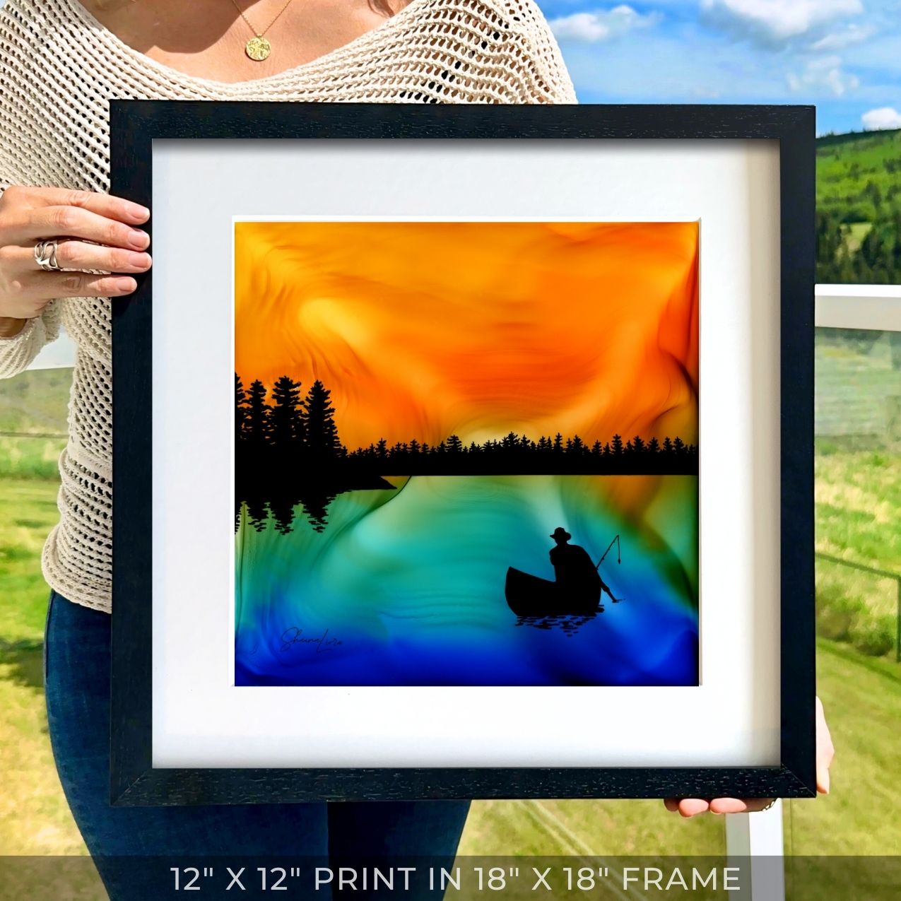 It Is Well - Fire Art Print