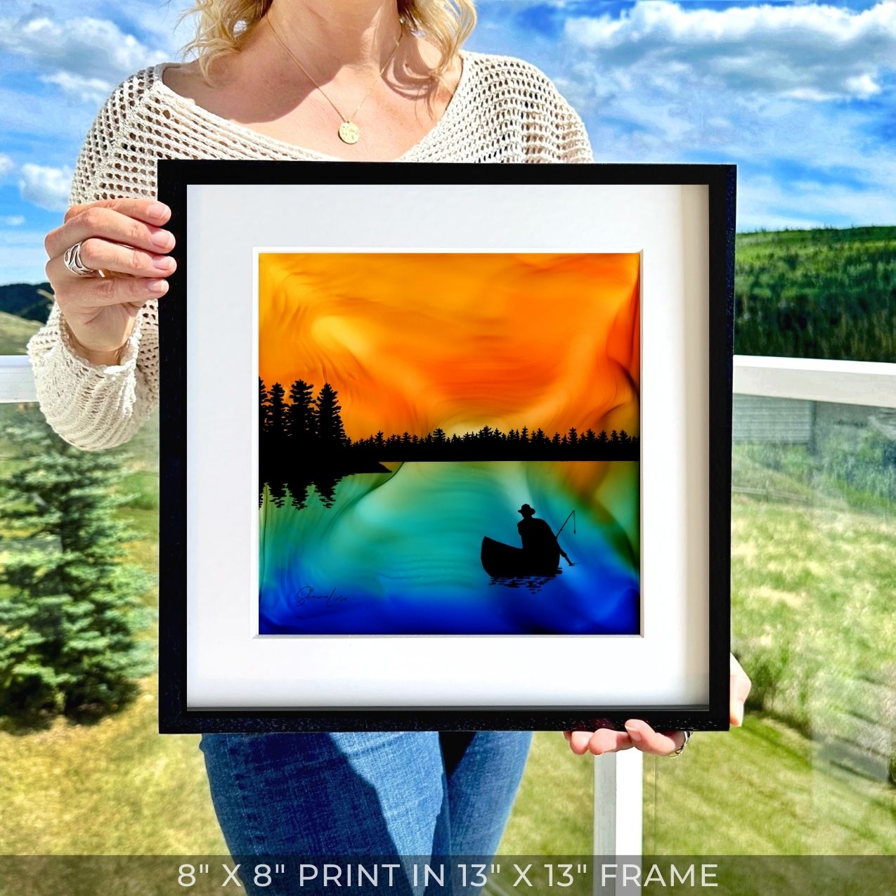 It Is Well - Fire Art Print