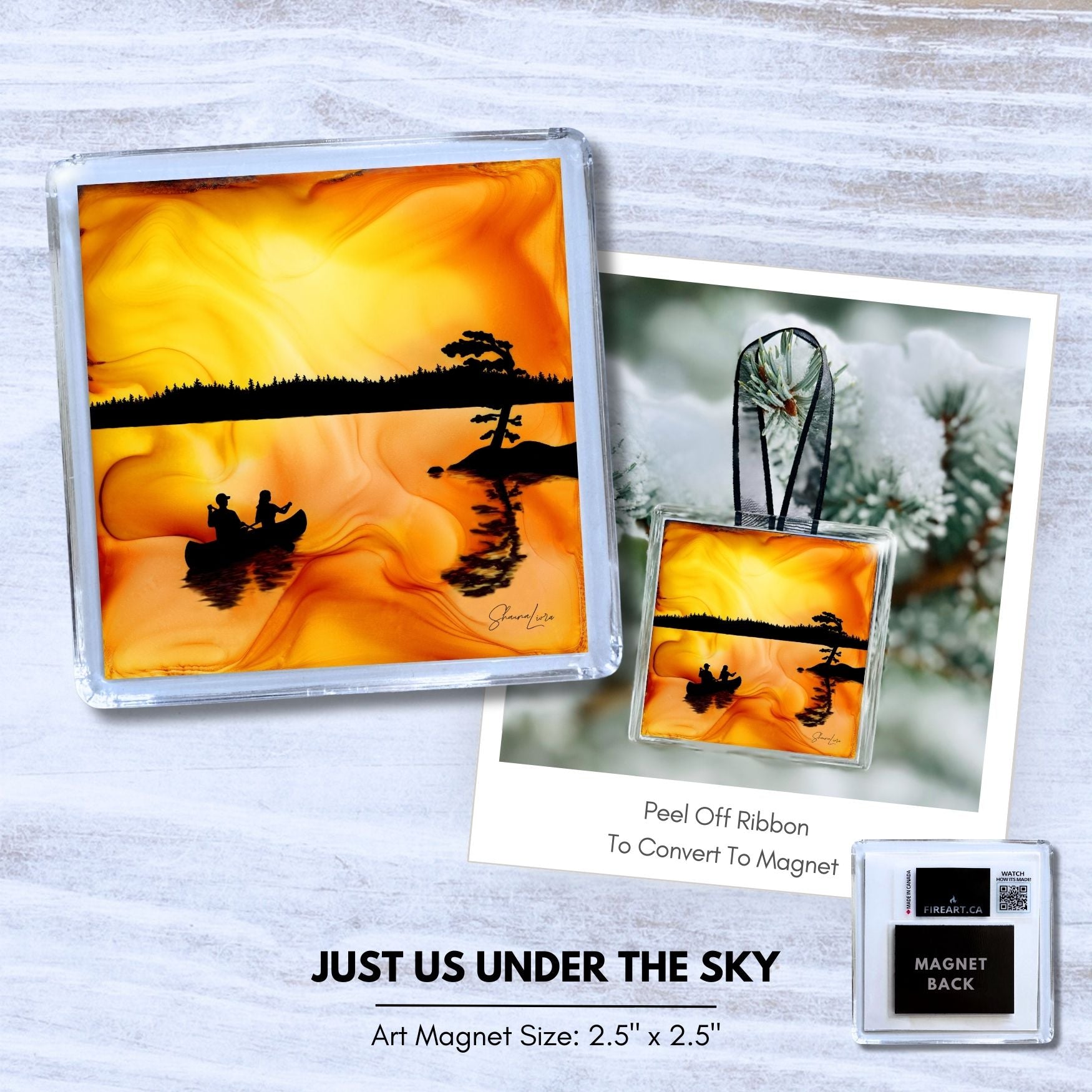 Adventure: 2-In-1 Ornament/Magnets