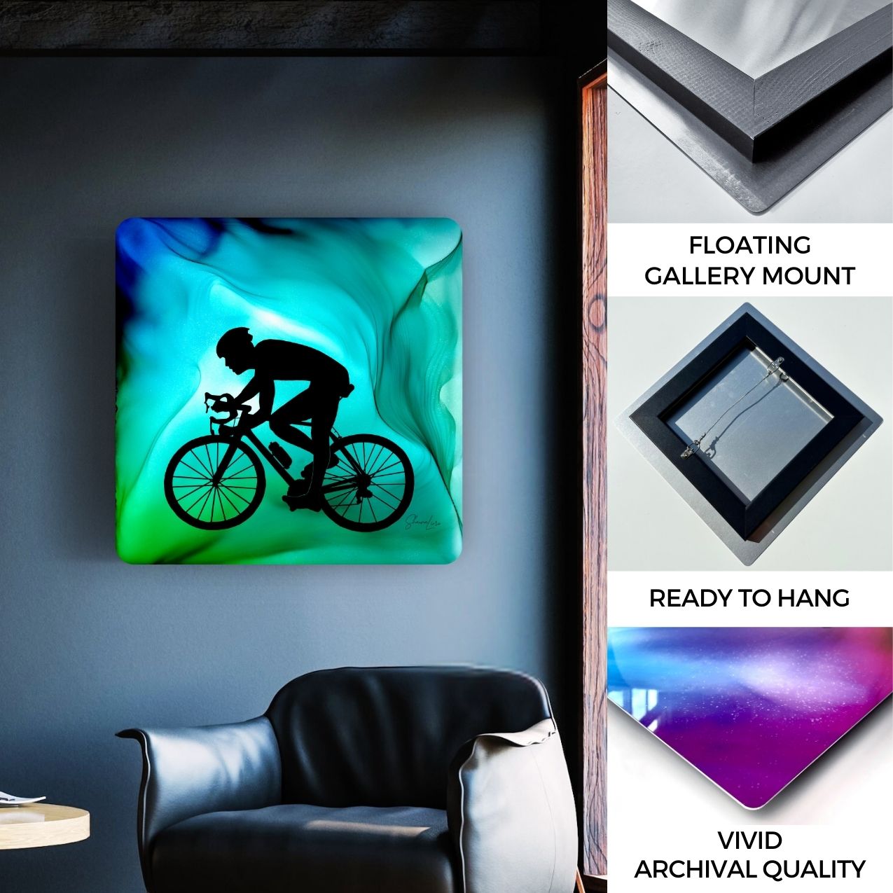 Live To Ride - Fire Art Print