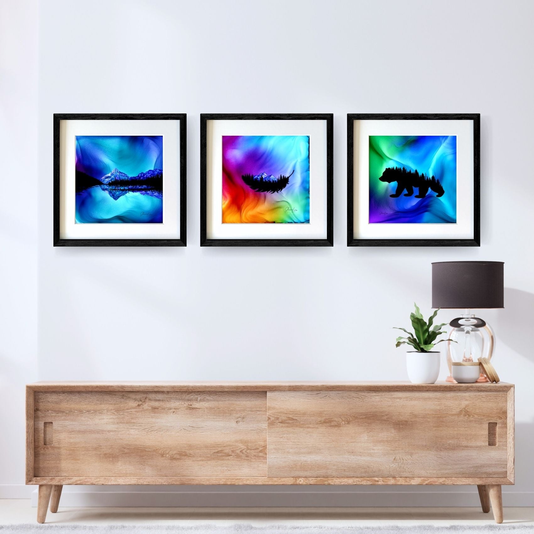 Lost Whispers - Fire Made Art Print