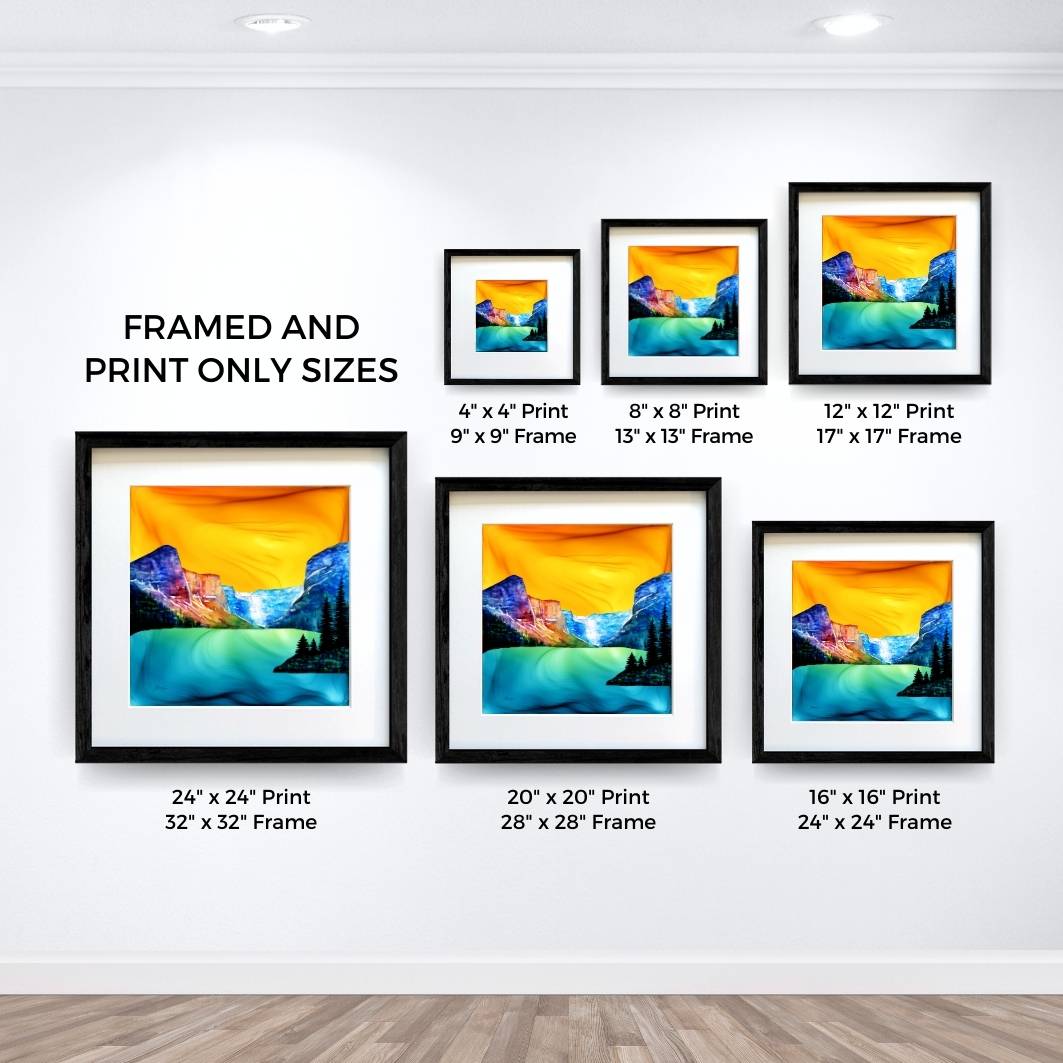 Luminous Lake Louise - Fire Art Print