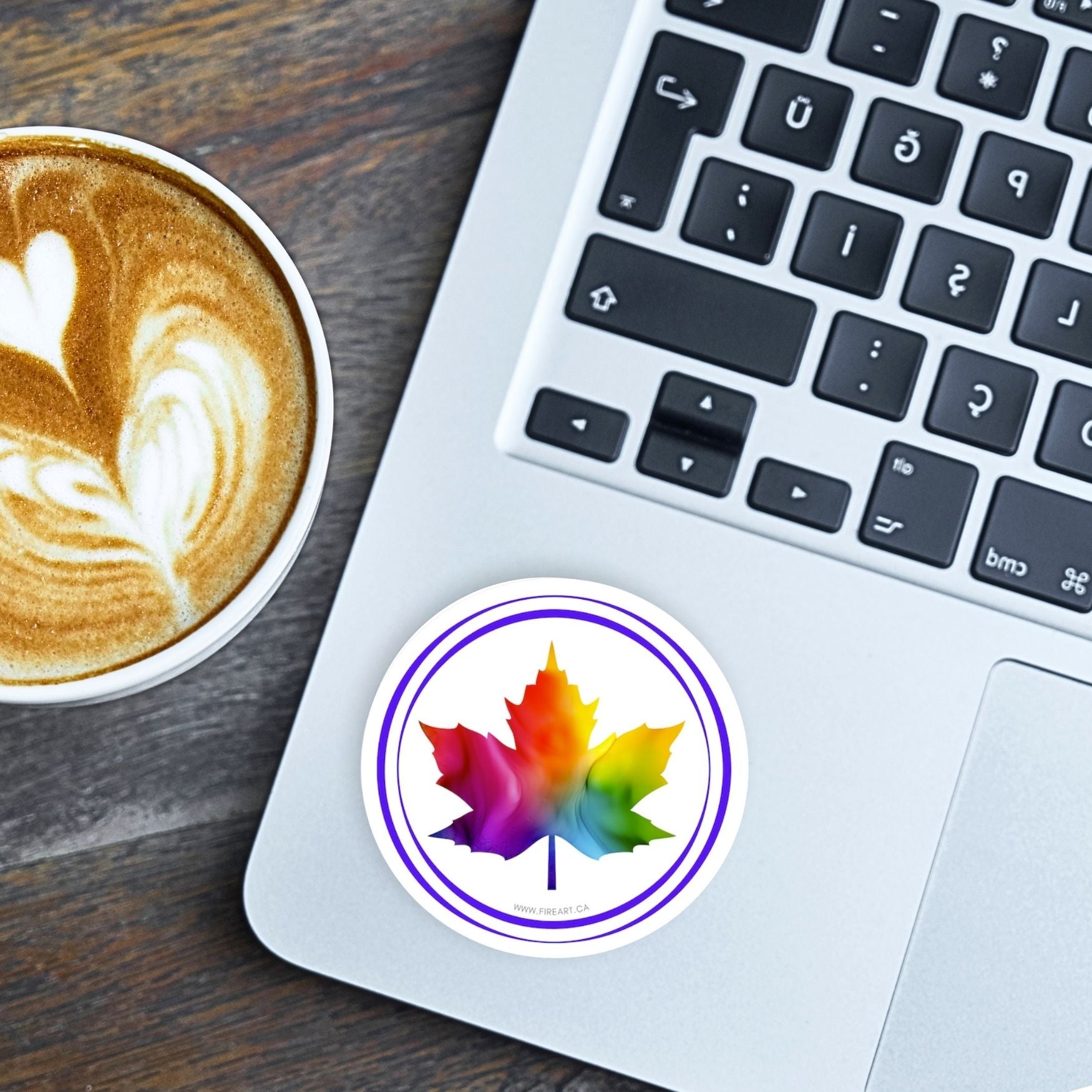 Maple Leaf Stickers - Wholesale Pack of 20