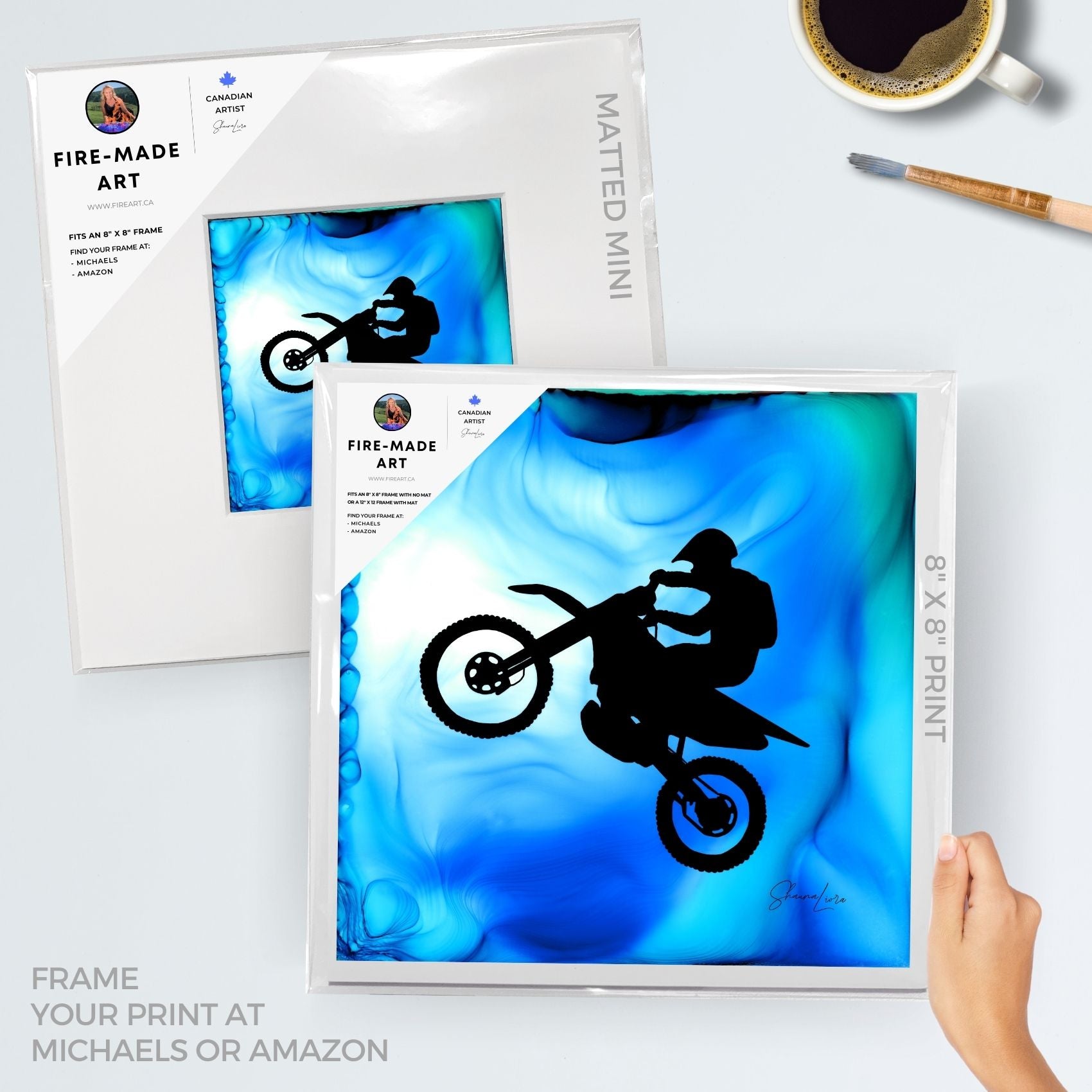 Momentum - Fire Made Art Print