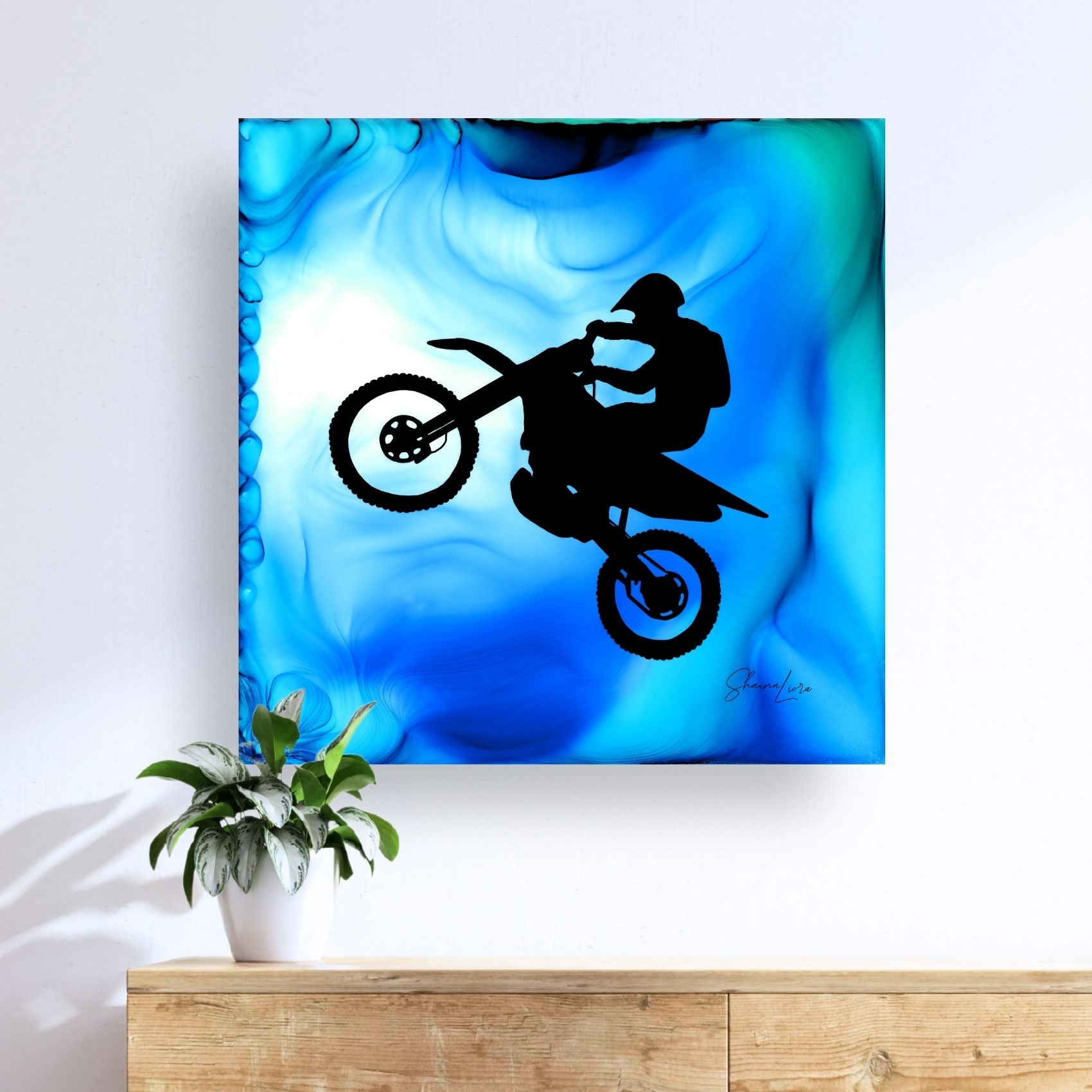 Momentum - Fire Made Art Print