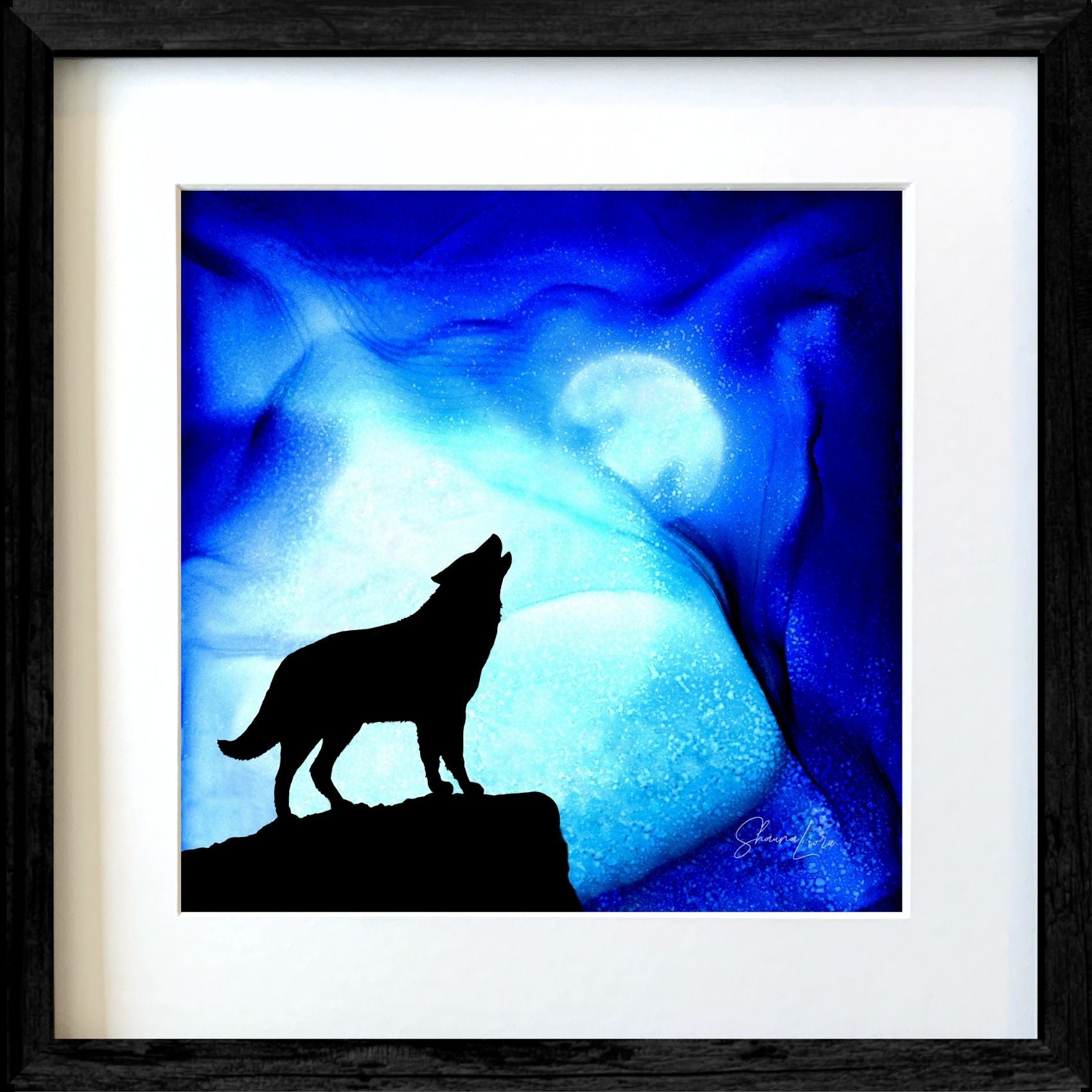 Moonlight Promises - Fire Made Art Print