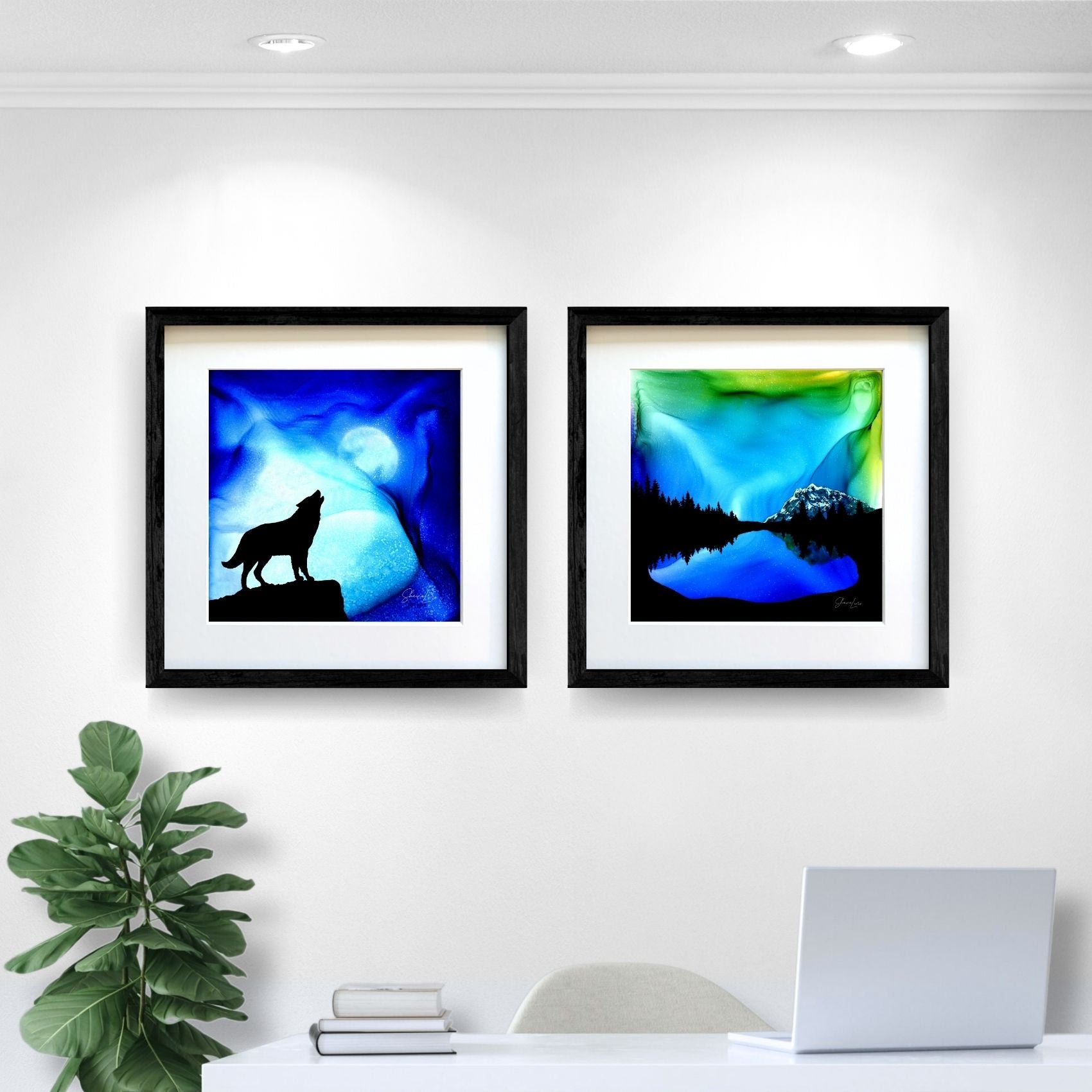 Moonlight Promises - Fire Made Art Print