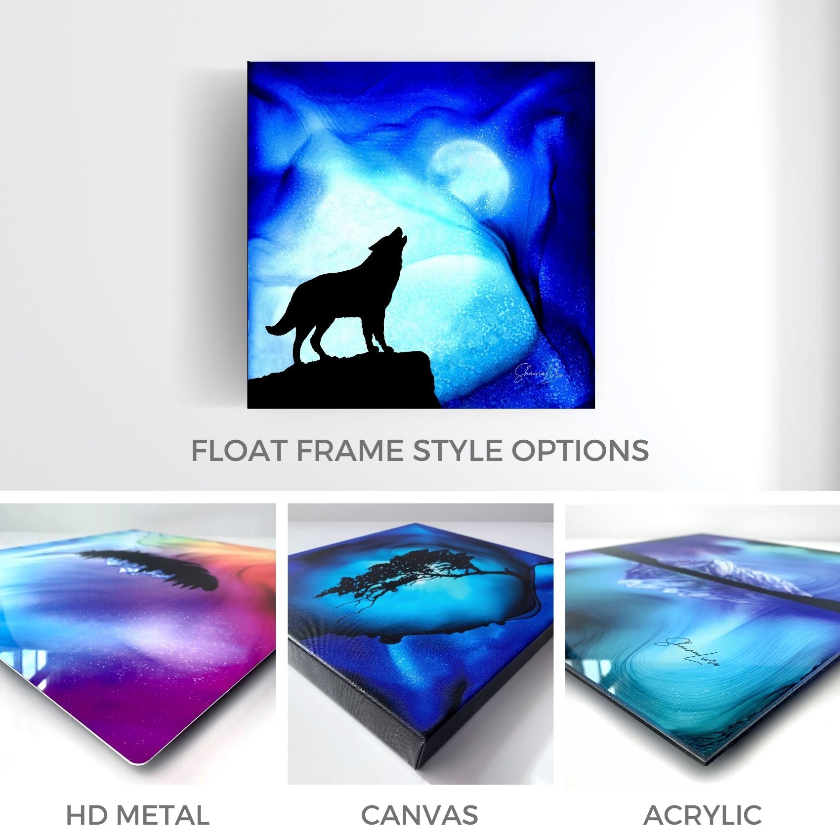 Moonlight Promises - Fire Made Art Print