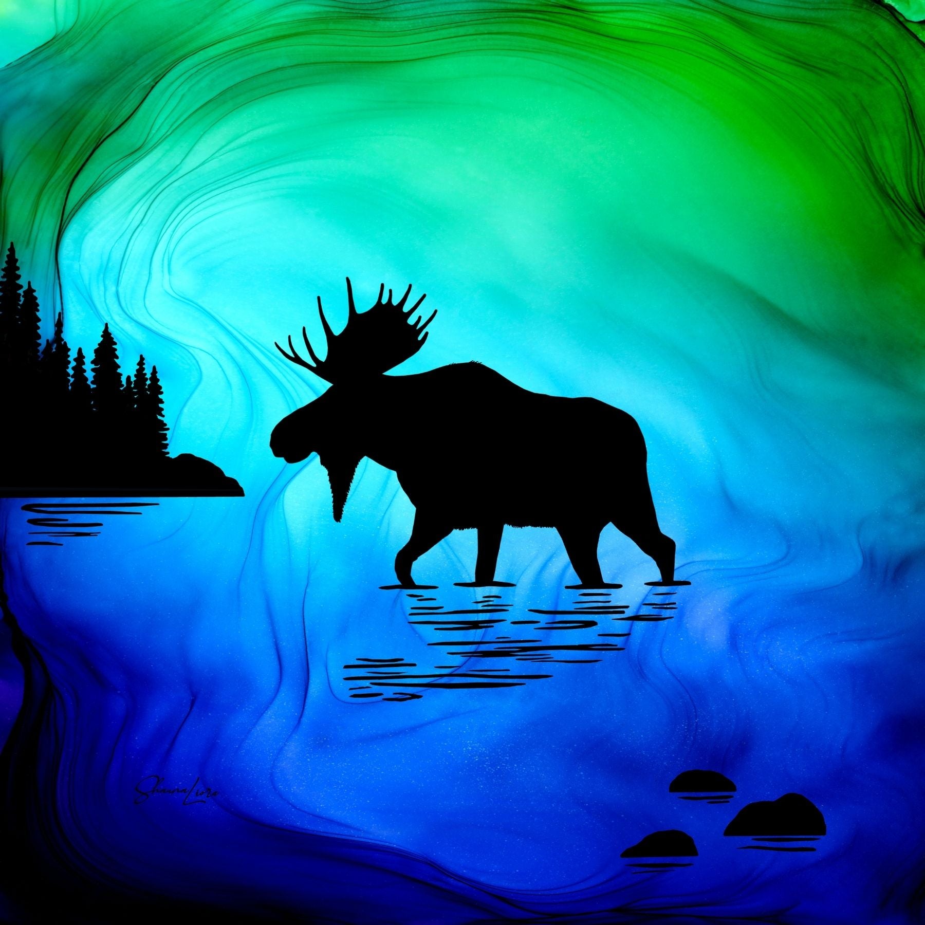 Moose In The Mist - Wholesale