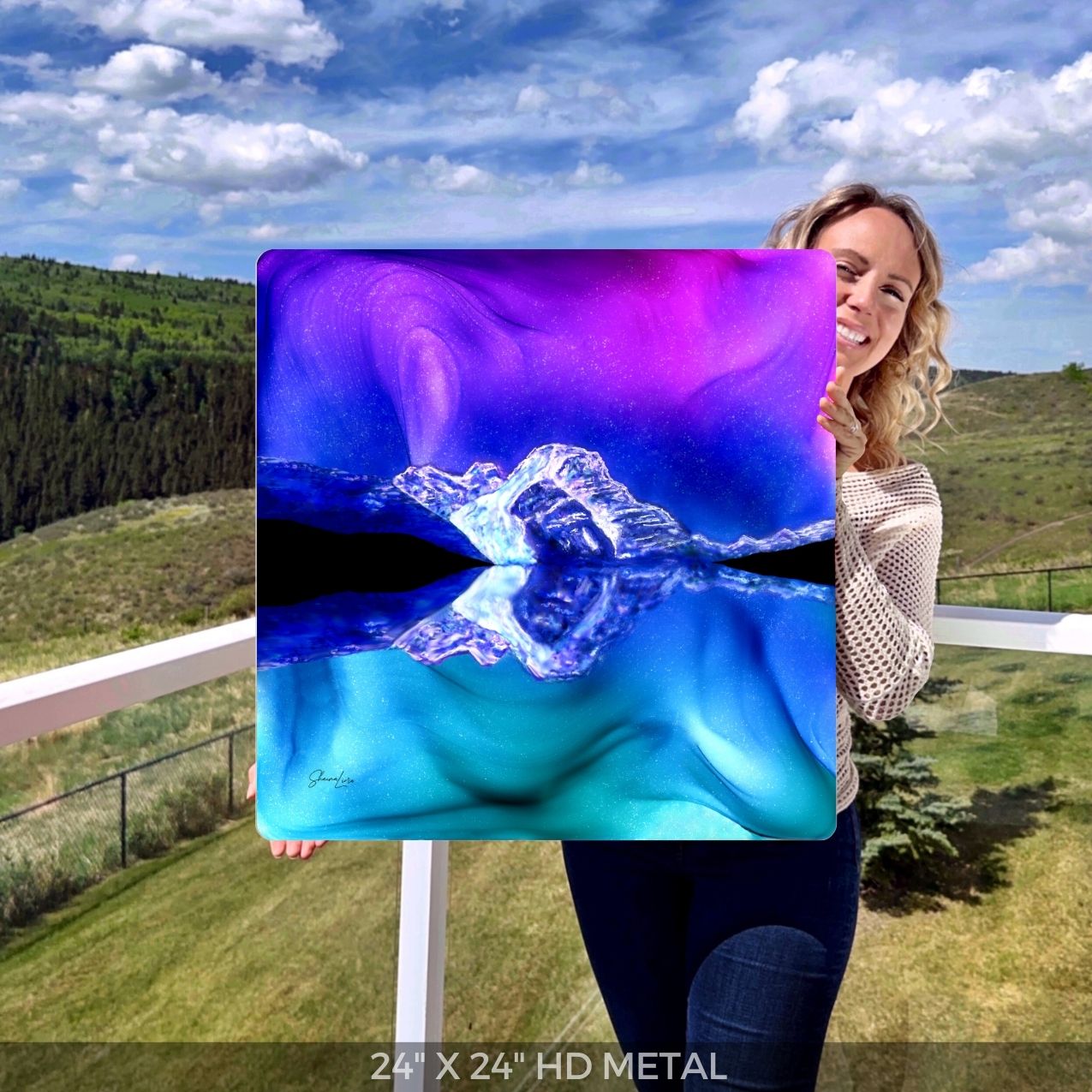 Mount Robson Rising - Fire Art Print