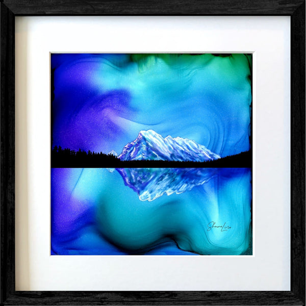 Mount Rundle Reflections - Banff National Park - Fire Made Art Print