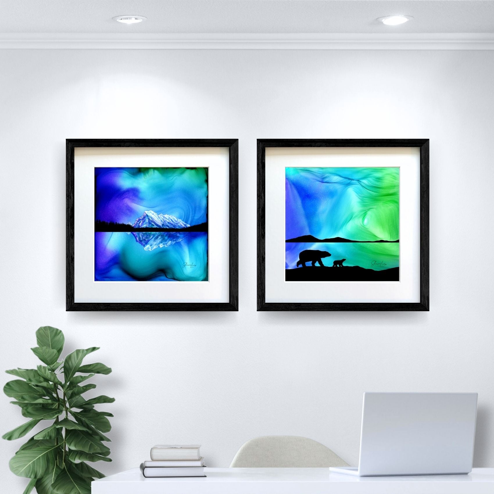 Mount Rundle Reflections - Banff National Park - Fire Made Art Print