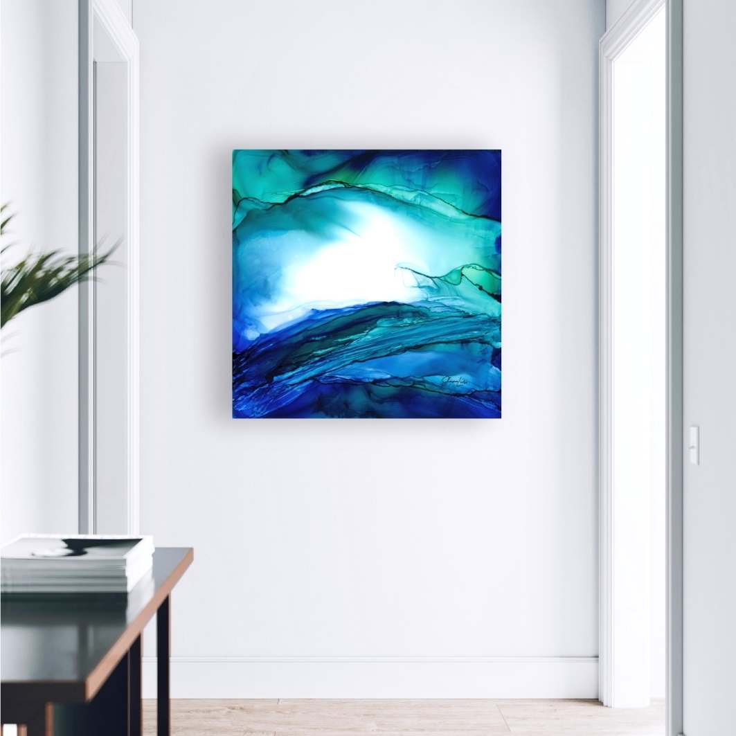 Ocean Of Joy - Fire Art Print