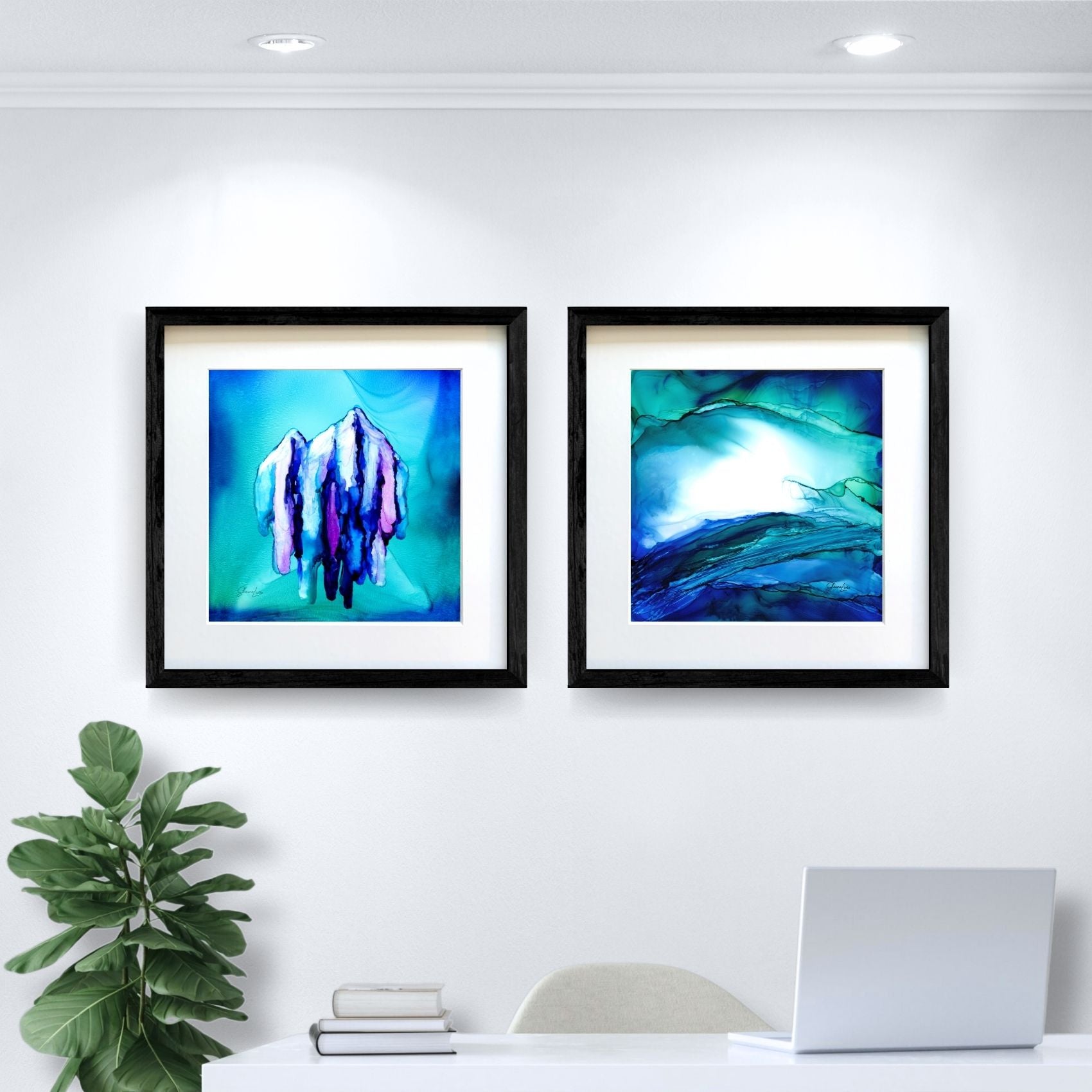 Ocean Of Joy - Fire Made Art Print