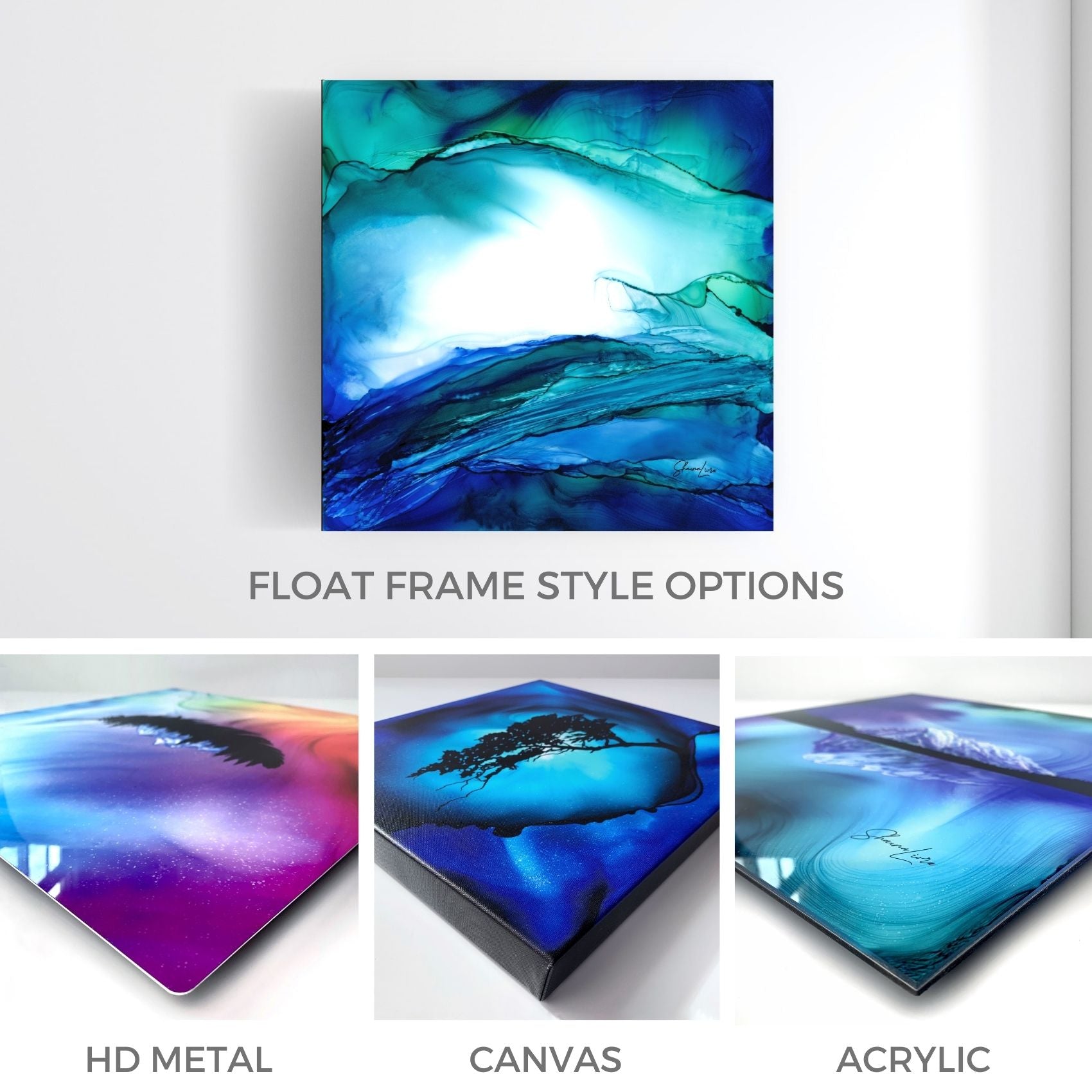 Ocean Of Joy - Fire Made Art Print