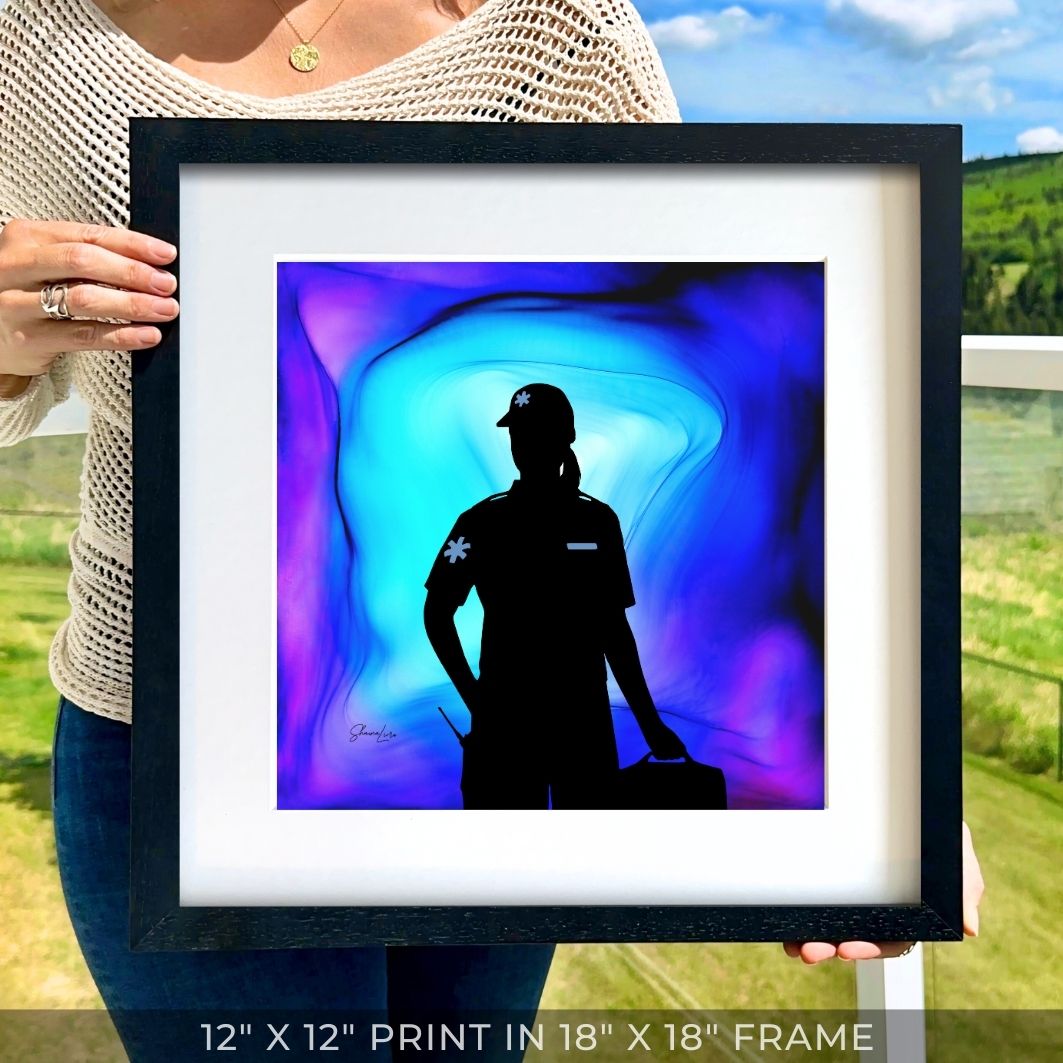 On The Frontline - Fire Art Print