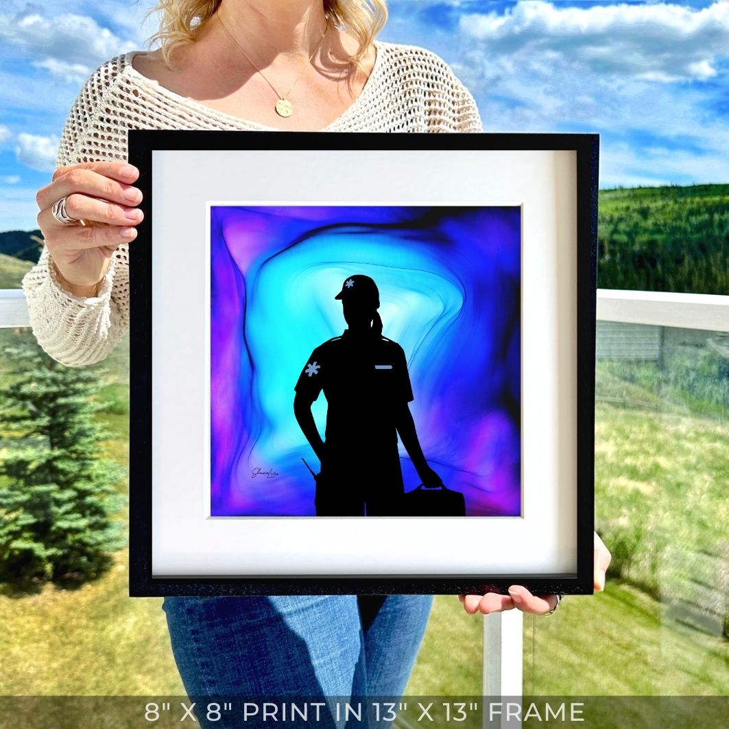 On The Frontline - Fire Art Print