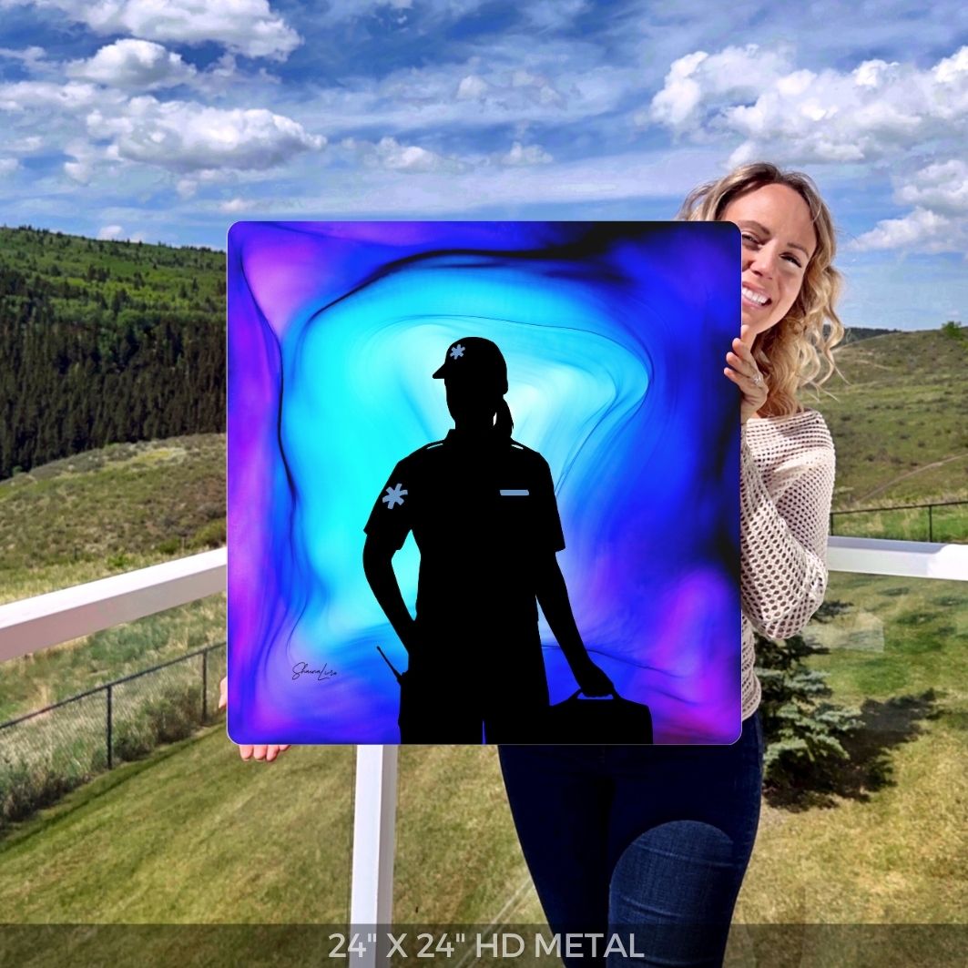 On The Frontline - Fire Art Print