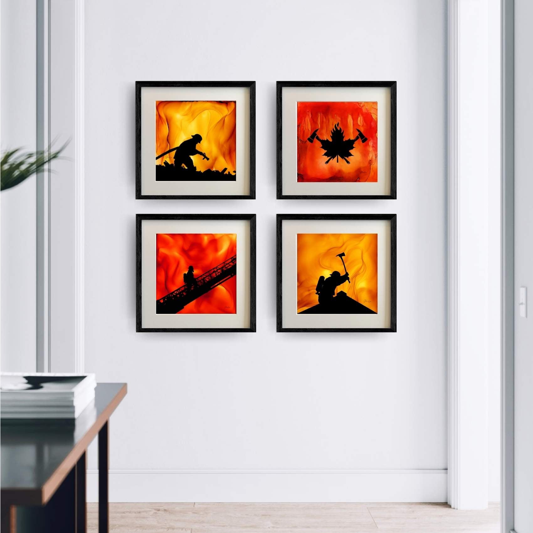 Overhaul - Fire Made Art Print