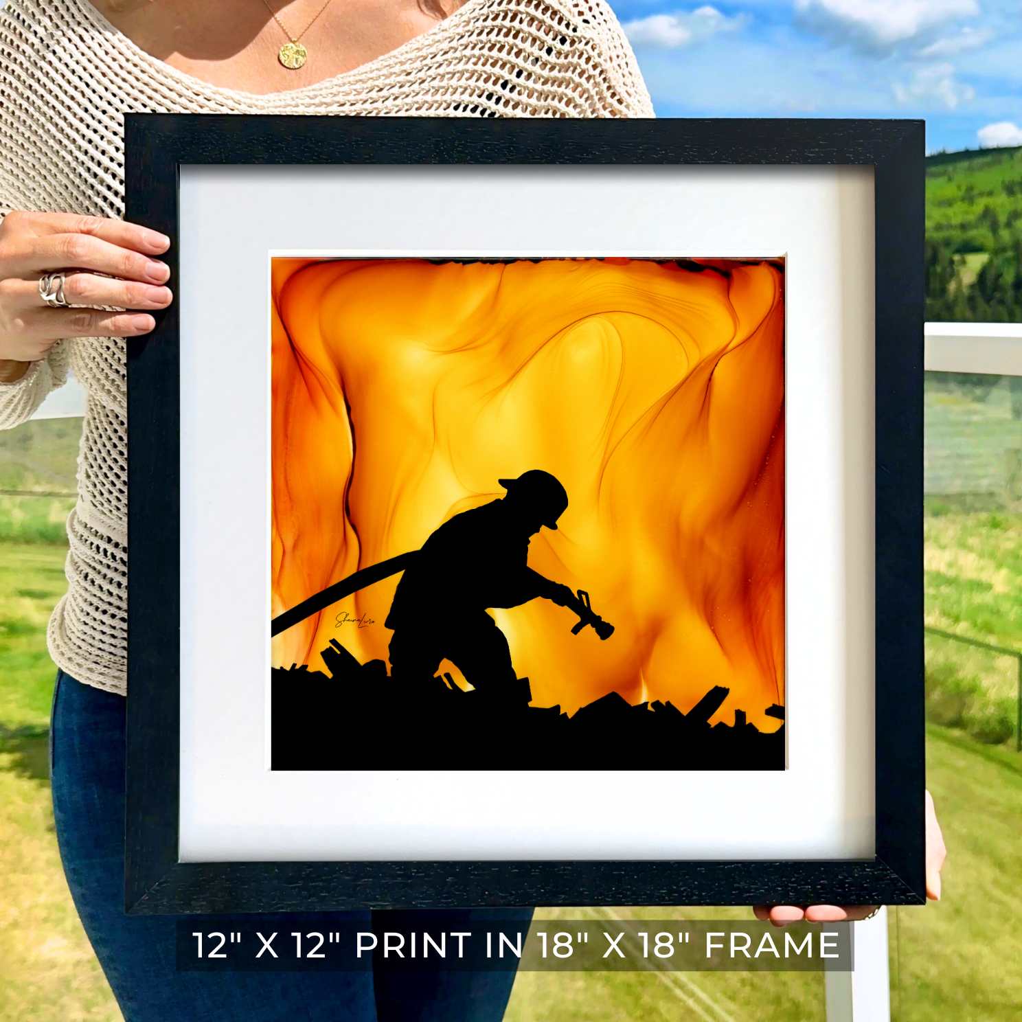 Overhaul - Fire Art Print