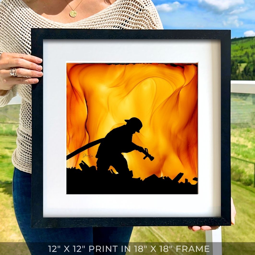 Overhaul - Fire Art Print