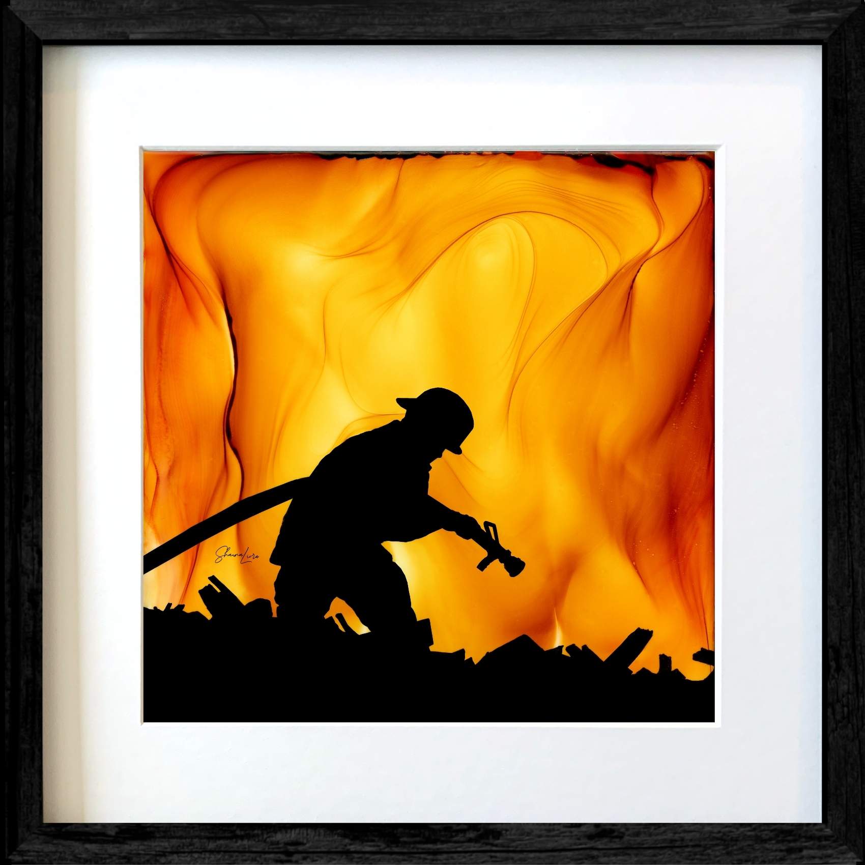Overhaul - Fire Made Art Print