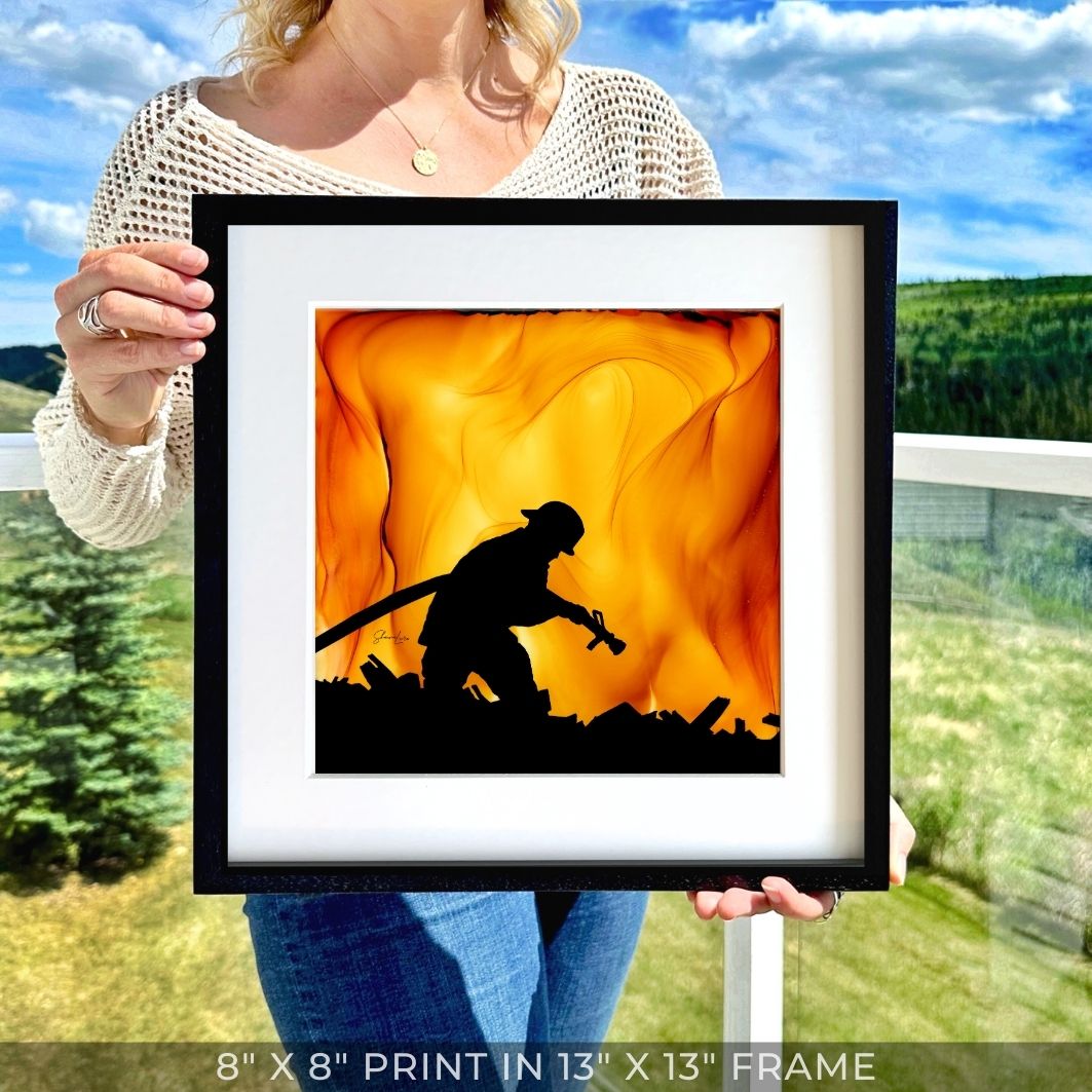 Overhaul - Fire Art Print