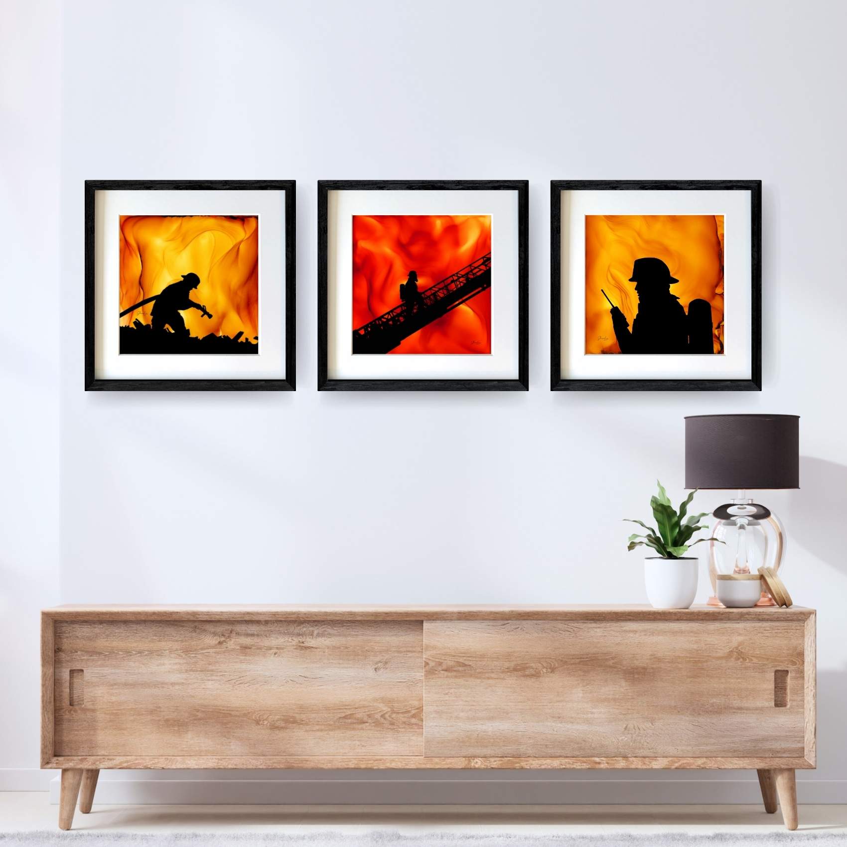 Overhaul - Fire Made Art Print