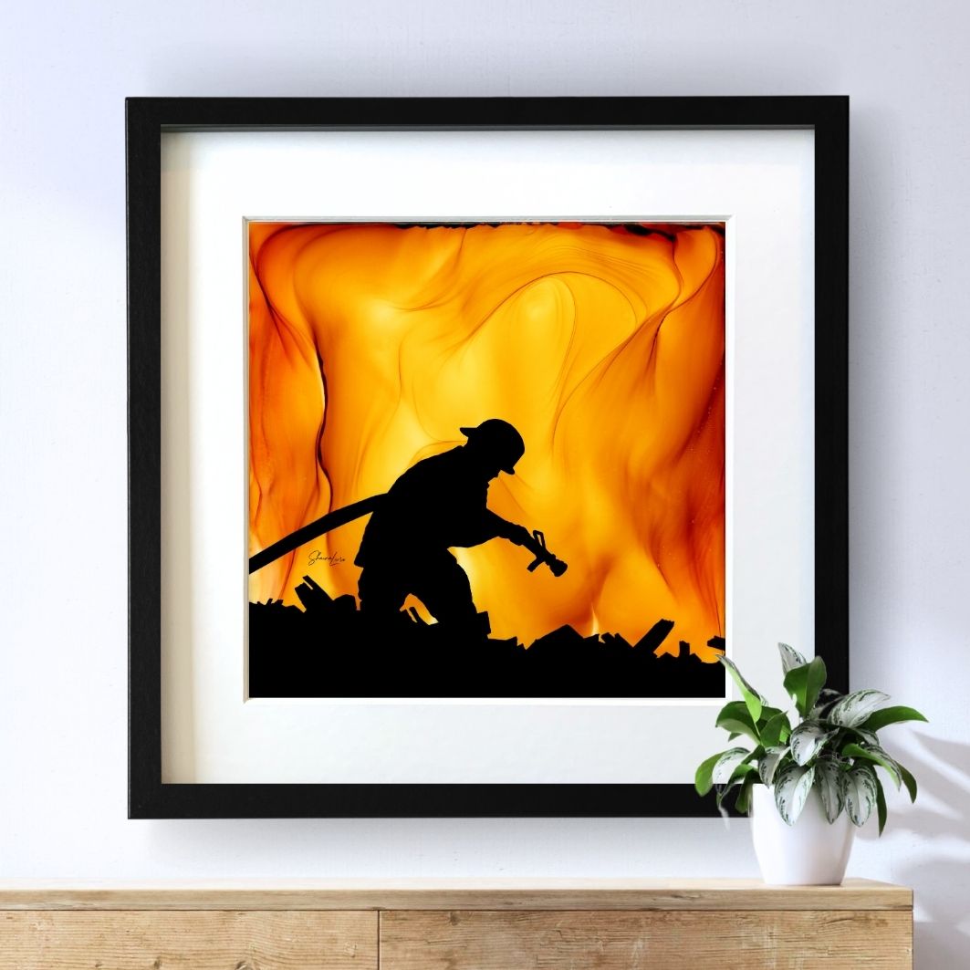 Overhaul - Fire Art Print