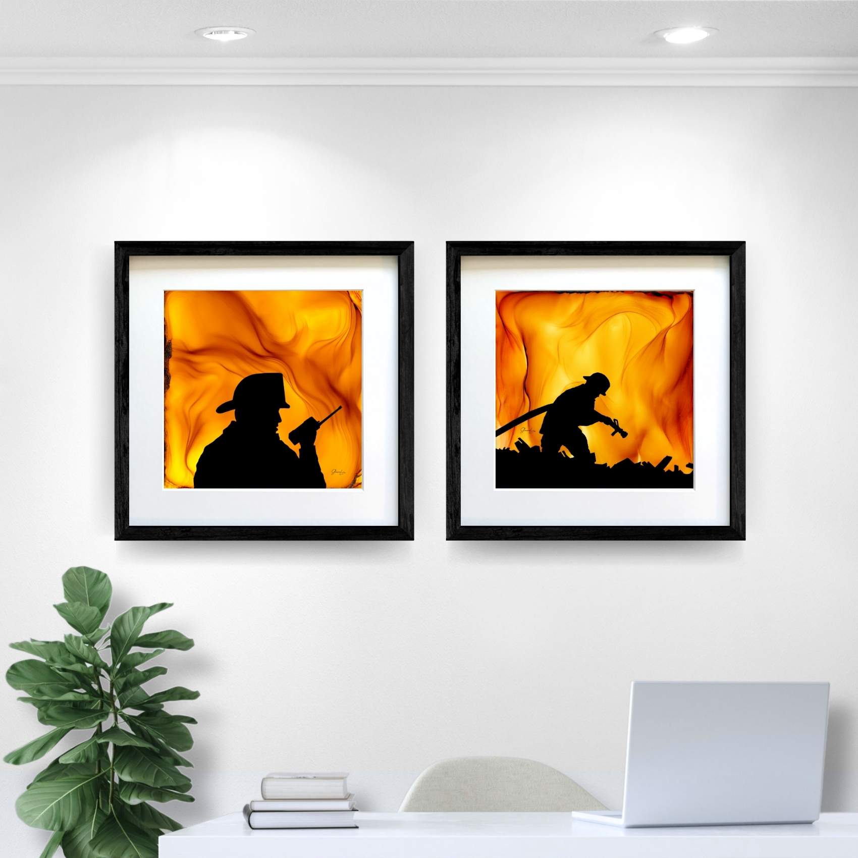 Overhaul - Fire Made Art Print