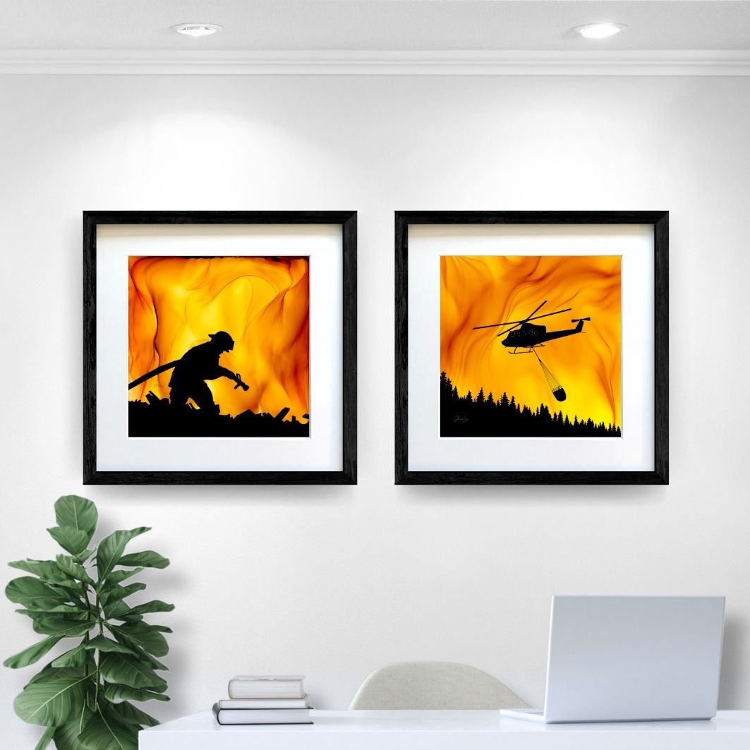 Overhaul - Fire Art Print