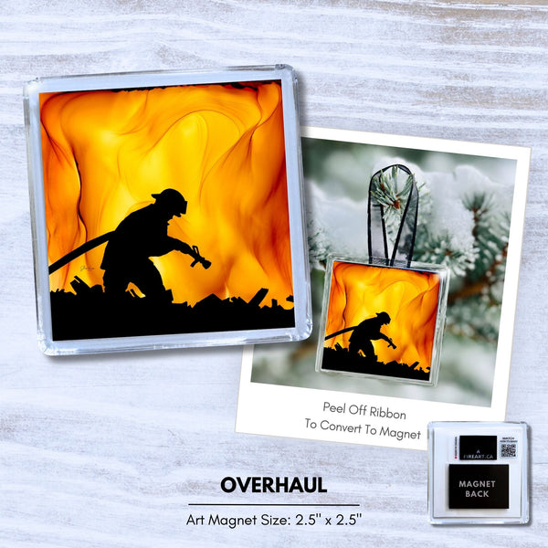 Overhaul 2-In-1 Ornament & Magnet - Wholesale