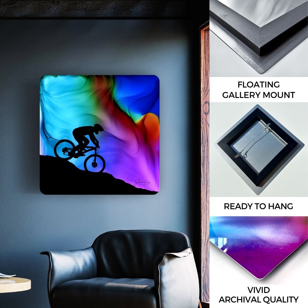 Jay Roder Fire Art Riding The Edge - Fire Art Print – Shauna | Fire Art
