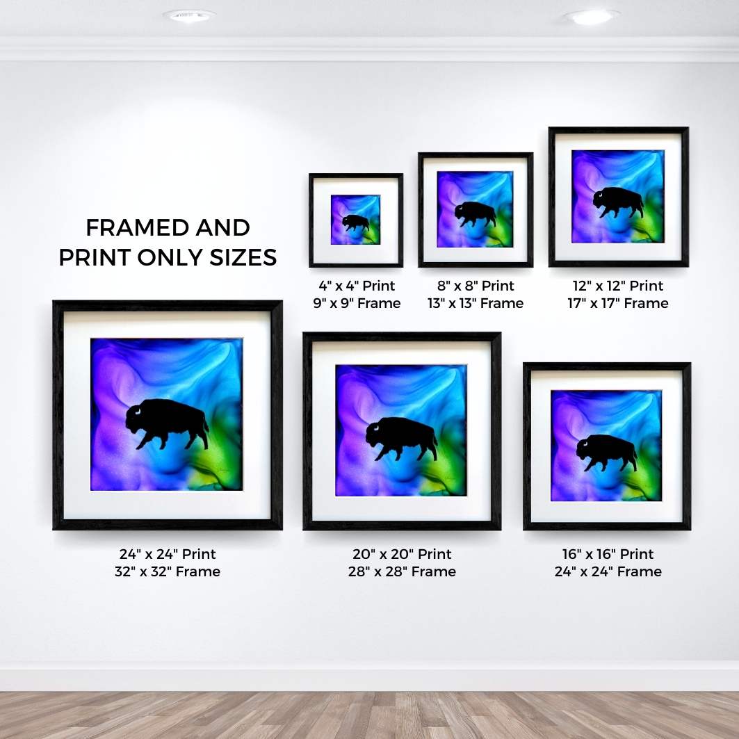 Roaming Free - Fire Art Print