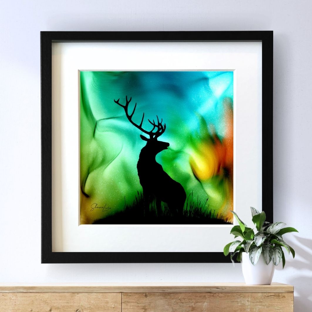 Somewhere In Time - Fire Art Print