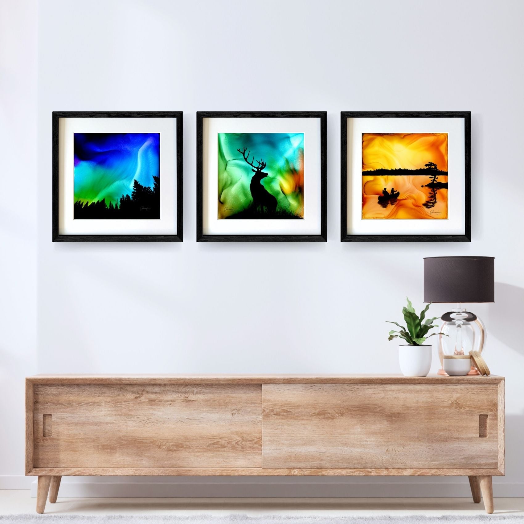 Somewhere In Time - Fire Made Art Print