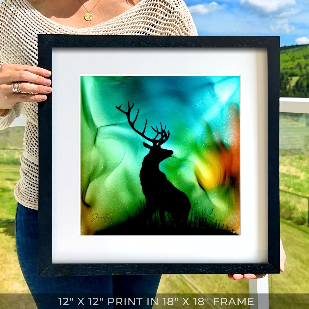 Somewhere In Time - Fire Art Print