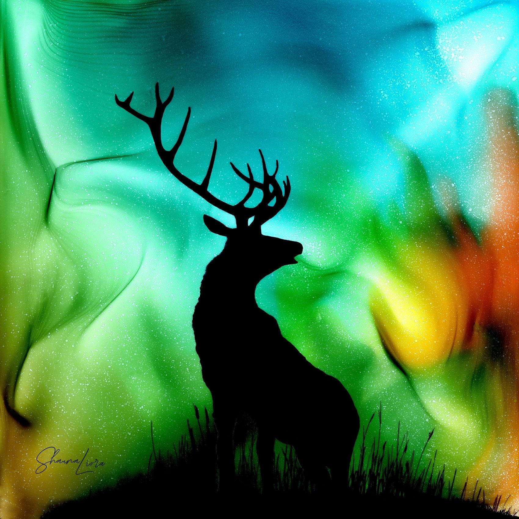 Somewhere In Time - Fire Made Art Print