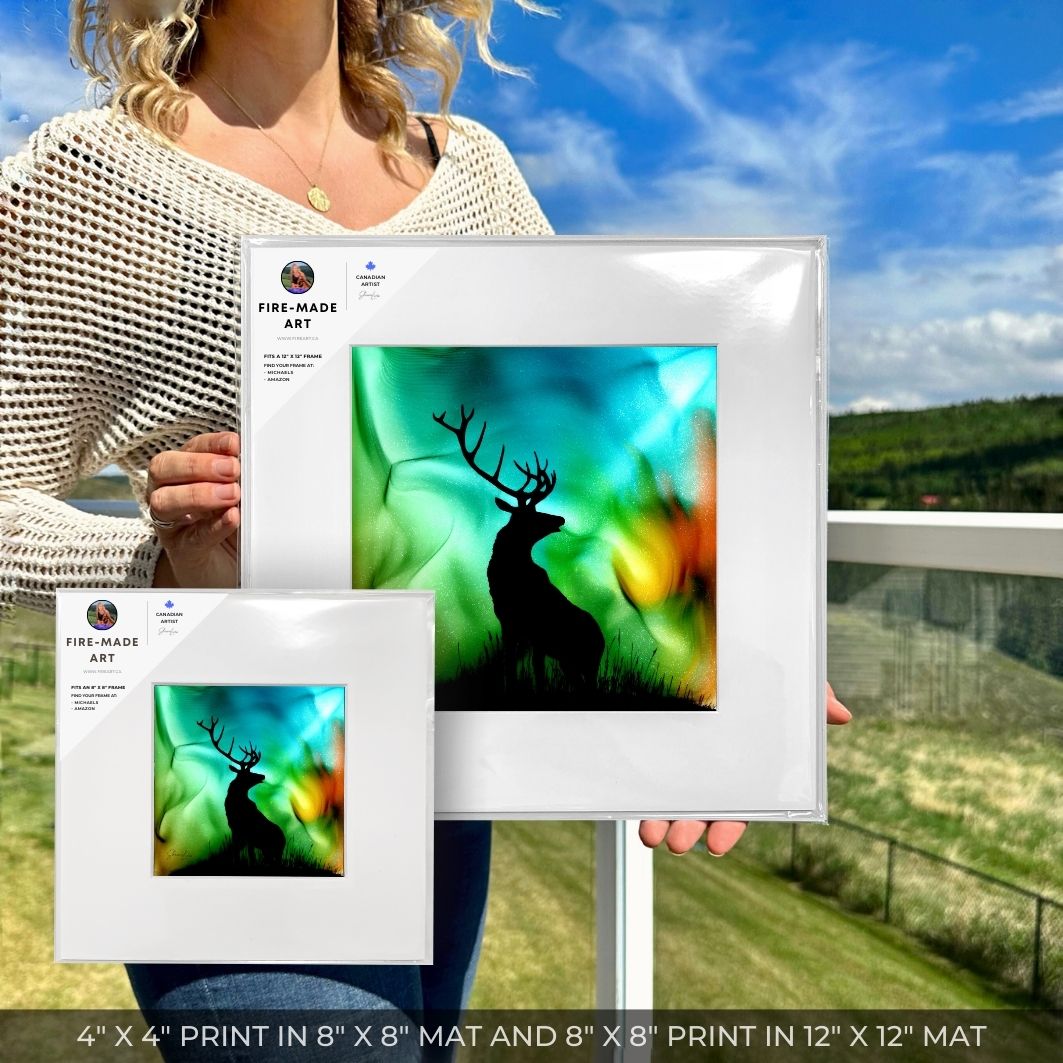 Somewhere In Time - Fire Art Print