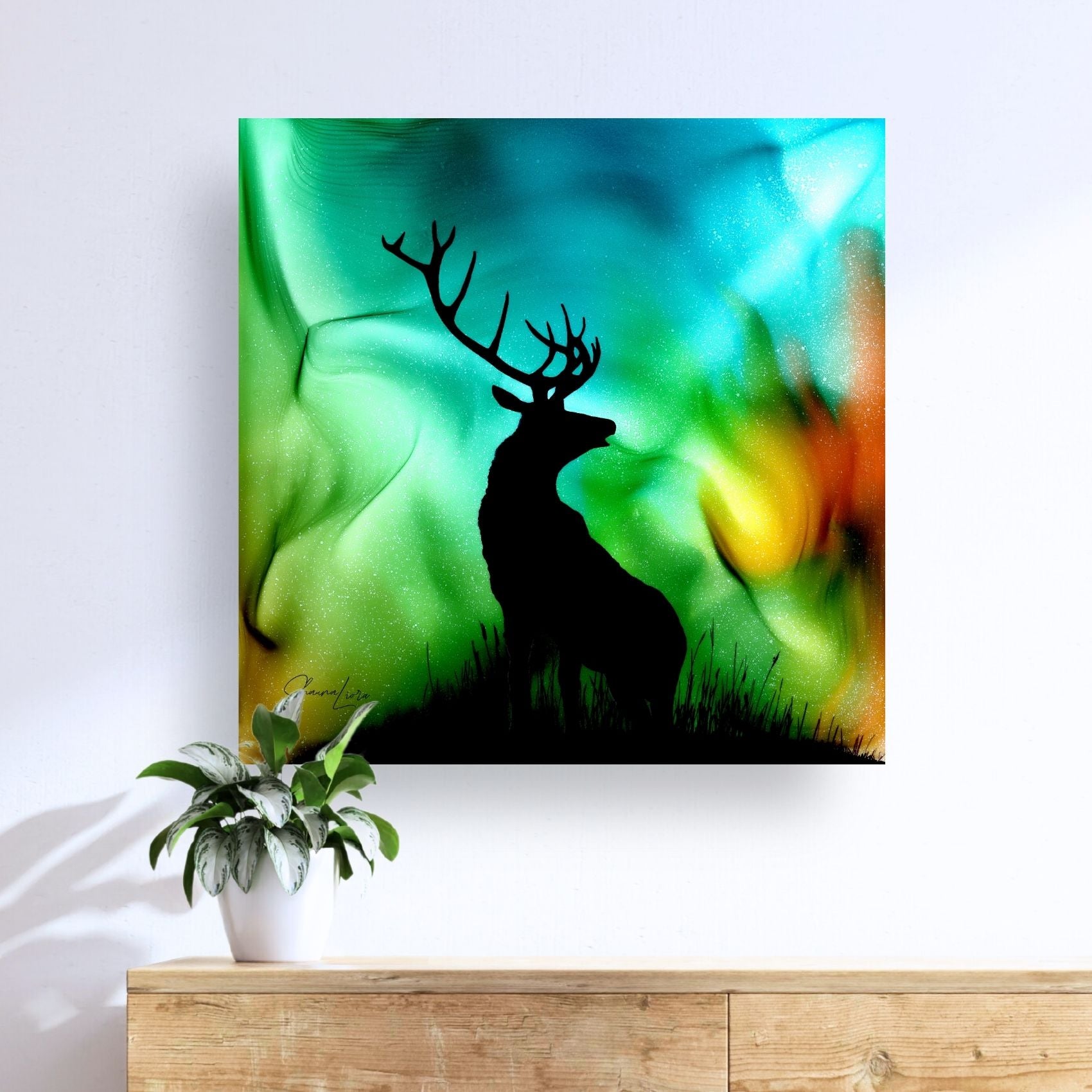 Somewhere In Time - Fire Made Art Print
