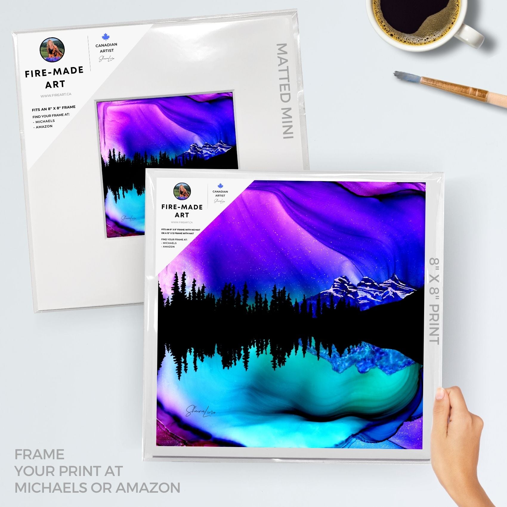 Song Of The Three Sisters - Fire Made Art Print