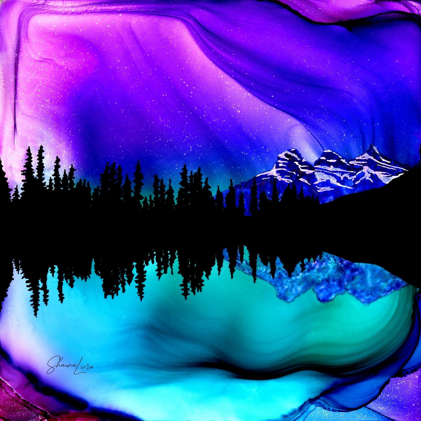 Song Of The Three Sisters - Fire Made Art Print