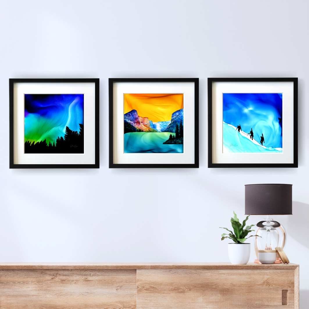 Still Climbing - Fire Art Print
